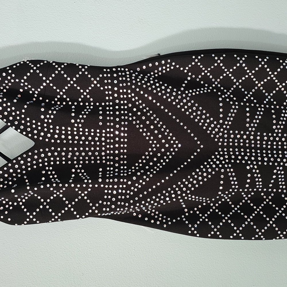 Windsor Black Geometric Pattern Shoes